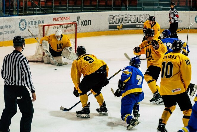 Lietuvių ir ukrainiečių rungtynės | hockey.lt nuotr.