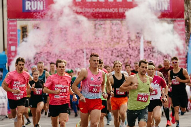 Bėgimo akimirka | Organizatorių nuotr.