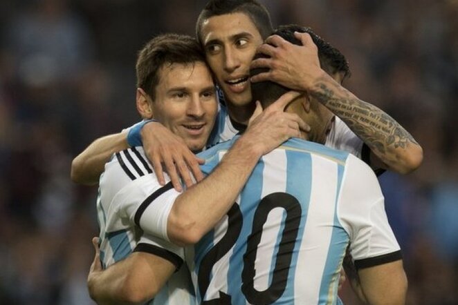 Argentinos rinktinė nugalėjo slovėnus | AP/Scanpix nuotr.