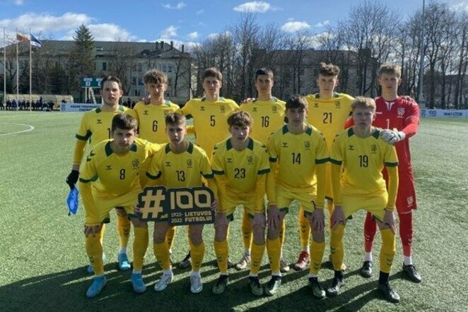 Lietuvos U-19 rinktinė | LFF nuotr.