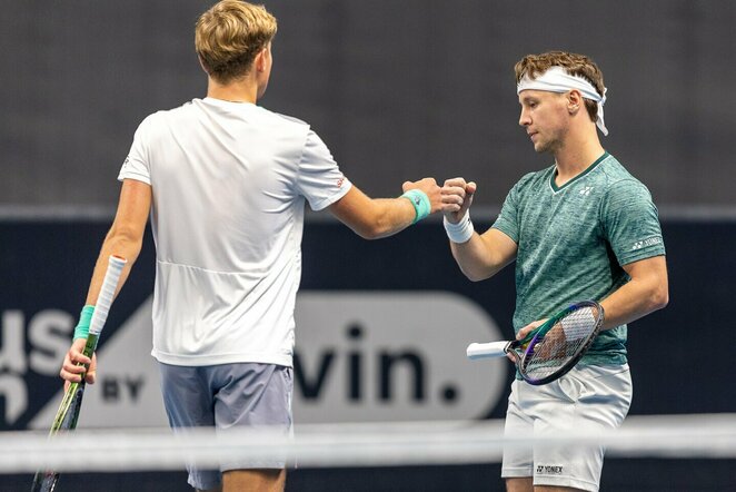 Ričardas Berankis ir Edas Butvilas | Sauliaus Čirbos nuotr.