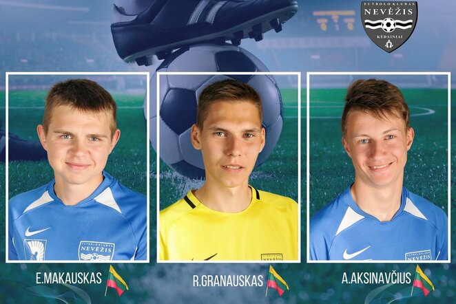 Erikas Makauskas, Robertas Granauskas ir Augustas Aksinavičius | Organizatorių nuotr.