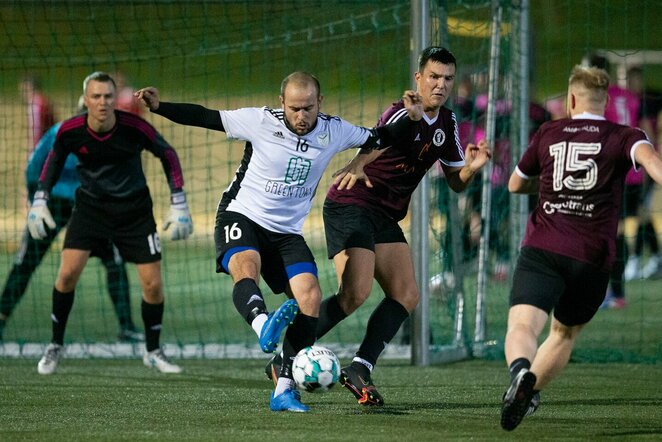 GREEN TOWN – FK Eagle Team ir FK Fortitudo rungtynių akimirka | Sauliaus Čirbos nuotr.