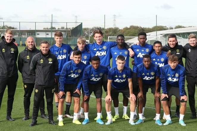 „Man United“ jaunimo komanda | Instagram.com nuotr
