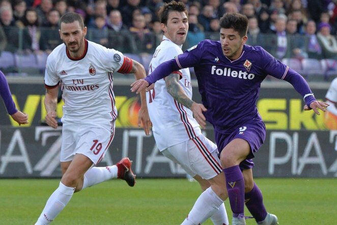 „Fiorentina“ - „Milan“ rungtynių akimirka | Scanpix nuotr.