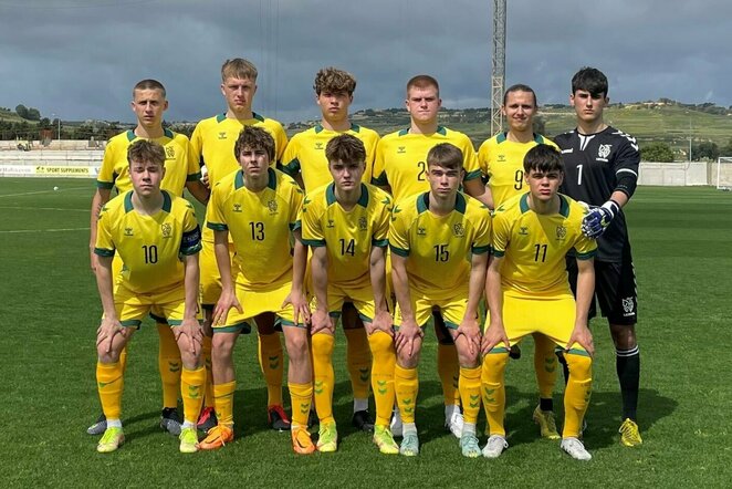 Lietuvos U-18 futbolo rinktinė | lff.lt nuotr.