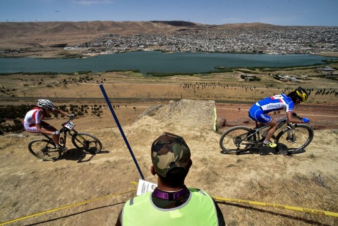 Kalnų dviračių lenktynės | AFP/Scanpix nuotr.