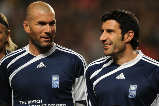 Zinedine'as Zidane'as ir Luisas Figo | Scanpix nuotr.