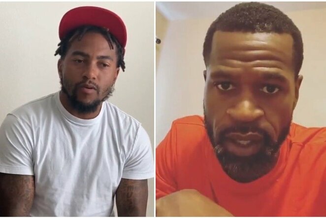 DeSeanas Jacksonas ir Stephenas Jacksonas | Instagram.com nuotr