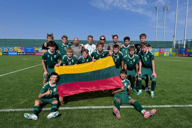 Lietuvos U15 futbolo rinktinė | Organizatorių nuotr.