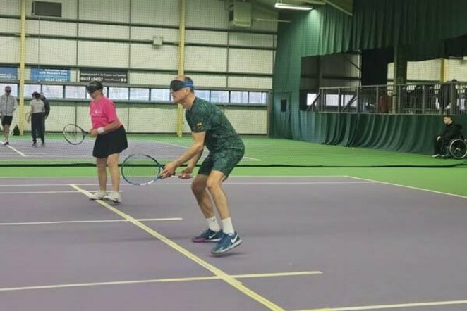 „Blind tennis Lithuania“ nuotr. | „Facebook“ nuotr.