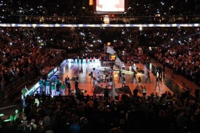 „Žalgirio“ arena pasirengusi finalo serijai (Fotodiena.lt)