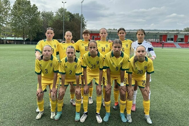 Lietuvos WU-15 futbolo rinktinė | lff.lt nuotr.