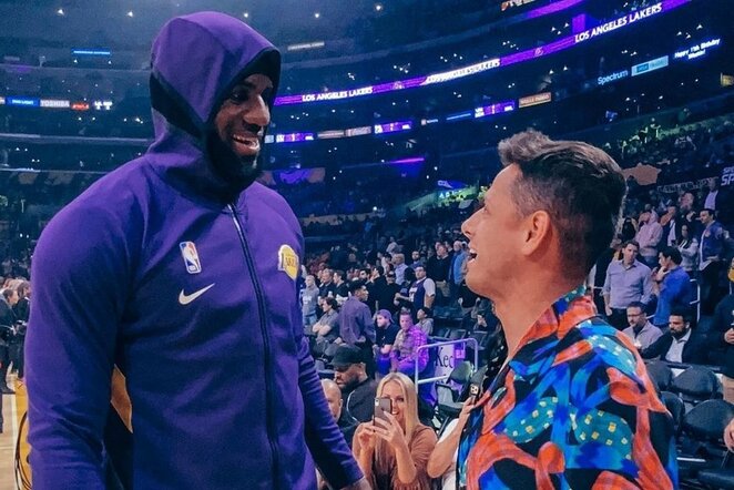 LeBronas Jamesas ir Javieras Hernandezas | Instagram.com nuotr