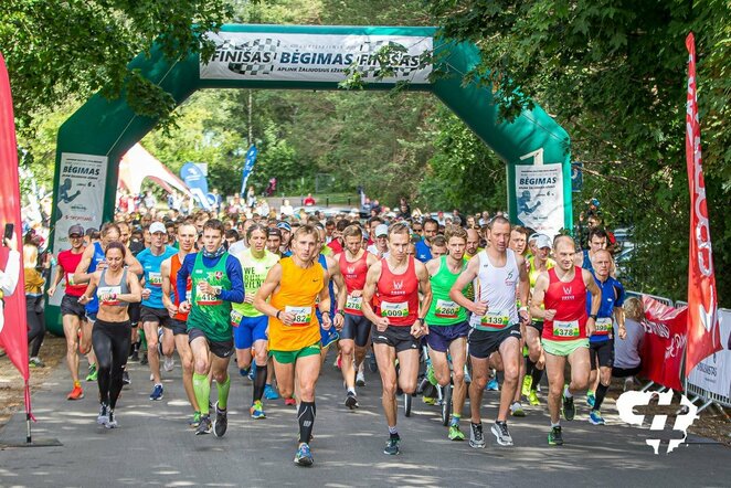 Bėgimas aplink Žaliuosius ežerus | Roko Lukoševičiaus nuotr.