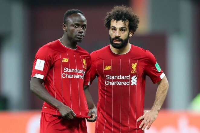 Sadio Mane ir Mohamedas Salah | Scanpix nuotr.