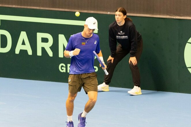 Vilius Gaubas prieš Alexį Klegou | Sauliaus Čirbos nuotr.