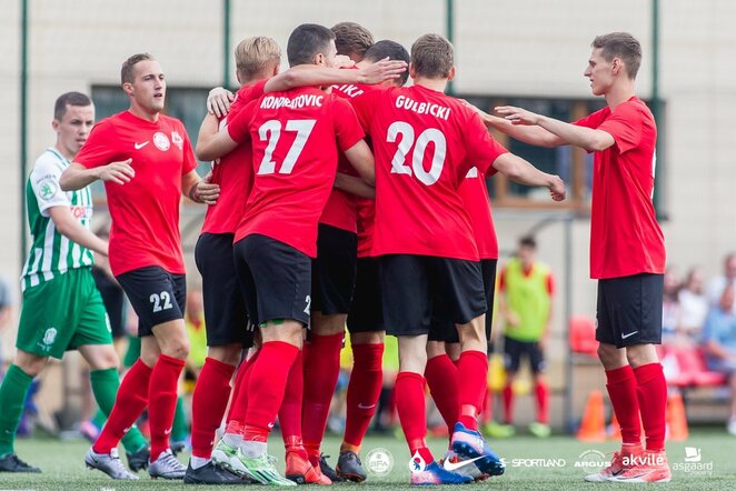 „FK Vilniaus“ ir „Žalgirio B“ rungtynės | Elvio Žaldario nuotr.