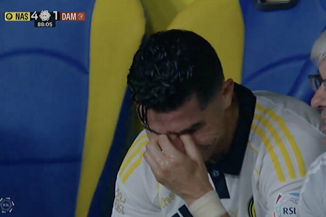 Cristiano Ronaldo | „Stop“ kadras