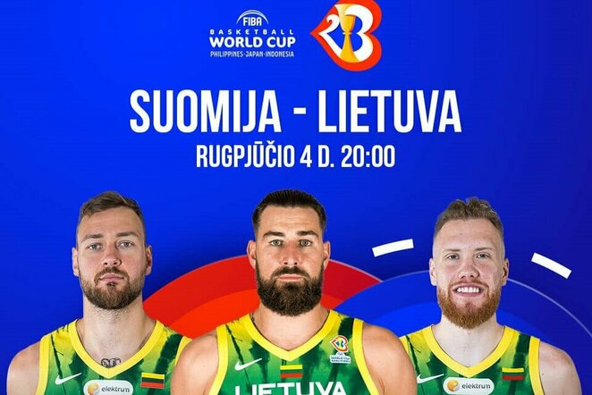 Lietuviai žais prieš suomius | Organizatorių nuotr.