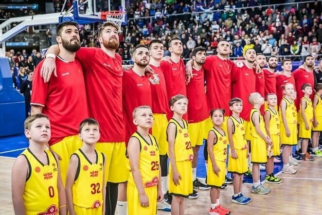 Š.Makedonijos rinktinė | FIBA nuotr.