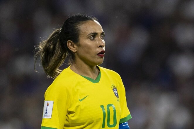Brazilijos rinktinės kapitonė Marta | Scanpix nuotr.