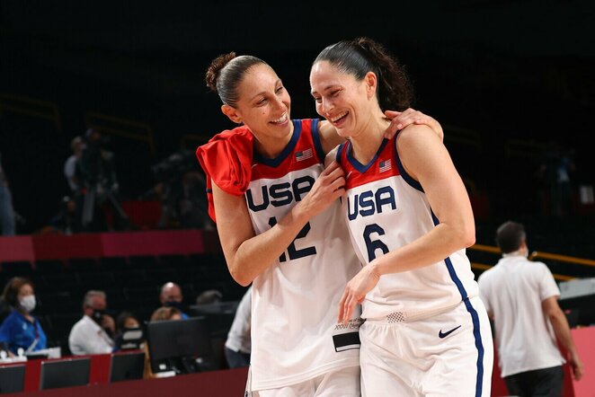 Sue Bird ir Diana Taurasi | Scanpix nuotr.