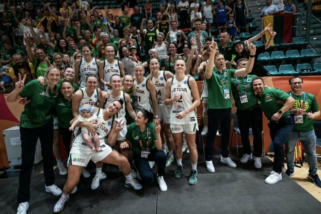 Lietuva – Serbija rungtynių akimirka | FIBA nuotr.
