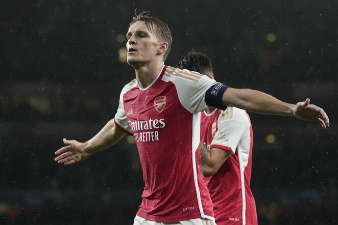 Martinas Odegaardas | Scanpix nuotr.