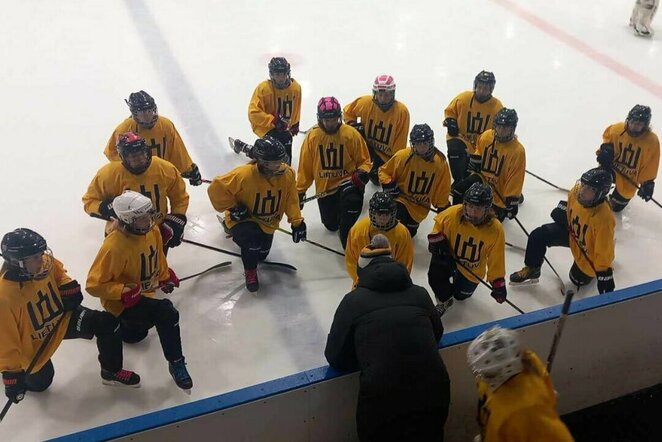 Lietuvos jaunių merginų ledo ritulio rinktinė | hockey.lt nuotr.