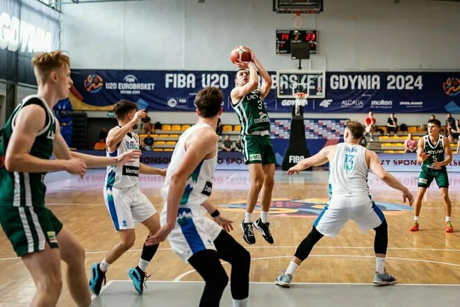 Lietuvos U-20 krepšinio rinktinė | FIBA nuotr.