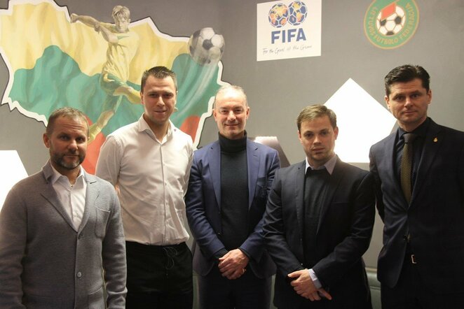 LFF pasirašė sutartį su „Anderlecht“ | lff.lt nuotr.