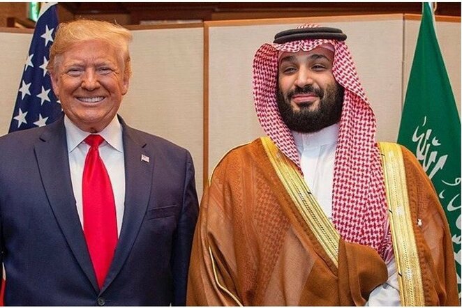 Donaldas Trumpas ir Mohammedas bin Salmanas Al Saudas | Instagram.com nuotr