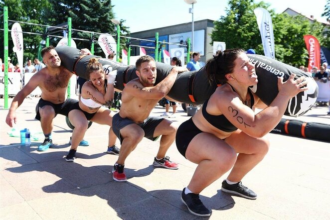 „CrossFit“ varžybos Olimpinėje dienoje | Sauliaus Čirbos nuotr.
