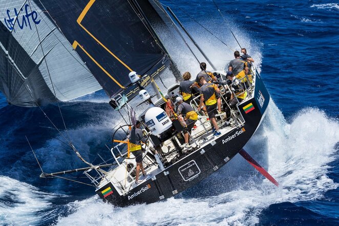 „Ambersail 2“ startuos „The Ocean Race Europe“ varžybose | Christophe Jouany nuotr.