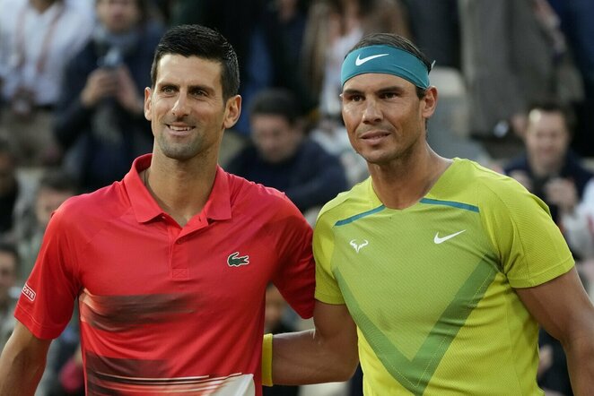 Novakas Djokovičius ir Rafaelis Nadalis | Scanpix nuotr.