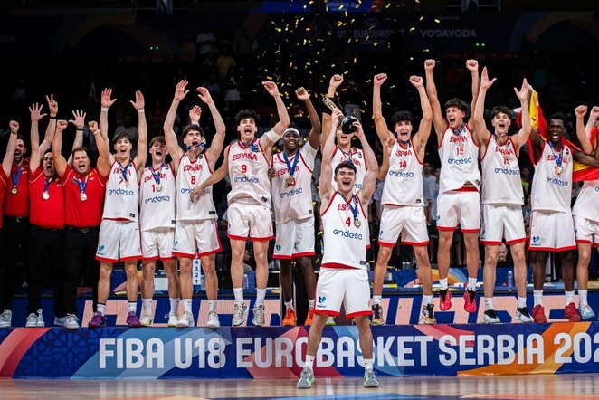 Ispanijos U18 rinktinė | FIBA nuotr.