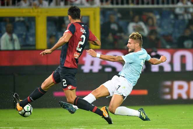 „Genoa“ - „Lazio“ rungtynių akimirka | Scanpix nuotr.