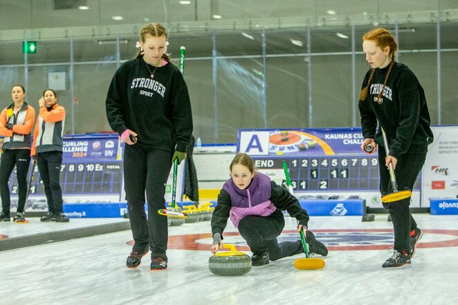 „Kaunas Curling Challenge“ turnyras | Evaldo Šemioto nuotr.