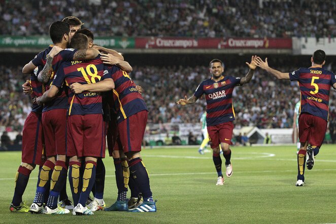 „Barcelona“ futbolininkai | Scanpix nuotr.