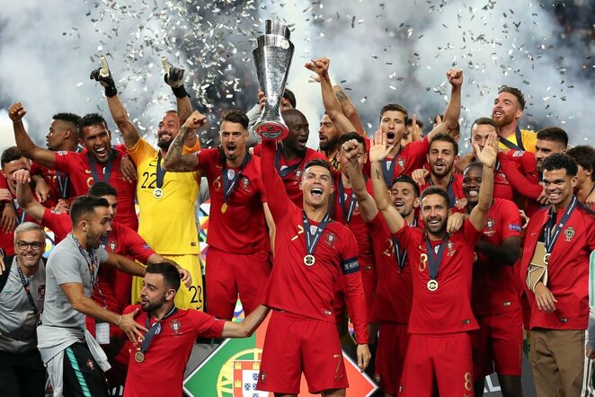 Portugalijos rinktinės triumfas | Scanpix nuotr.