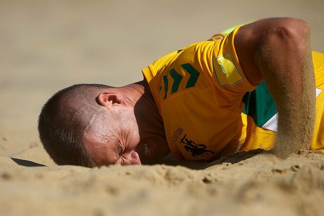 Lietuvos ir Moldovos rinktinių rungtynės | Beachsoccer.com nuotr.