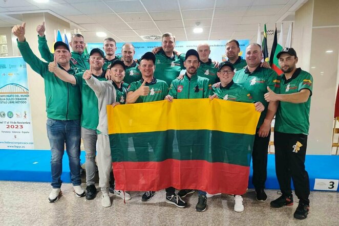 Lietuvos žvejai pasaulio čempionate | asmeninio archyvo nuotr.