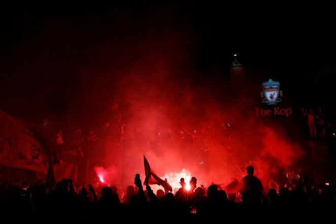 „Liverpool“ fanų šėlsmas | Scanpix nuotr.