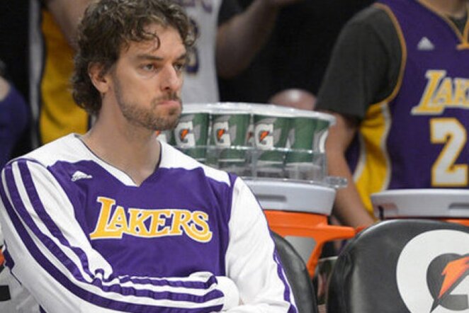 Vis garsiau kalbama apie P.Gasolio išvykimą į kitą klubą (Scanpix)