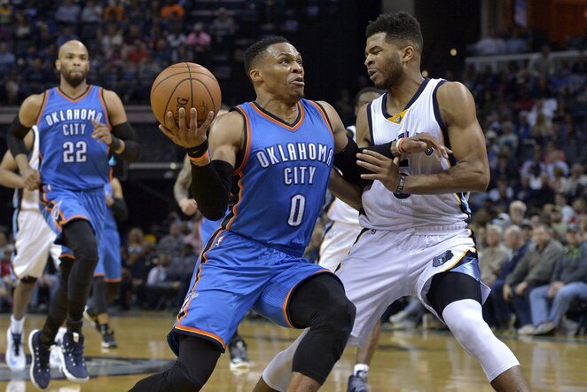 Russellas Westbrookas | Scanpix nuotr.