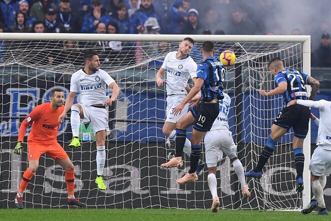 Italijos „Serie A“: „Atalanta“ - Milano „Inter“ | Scanpix nuotr.
