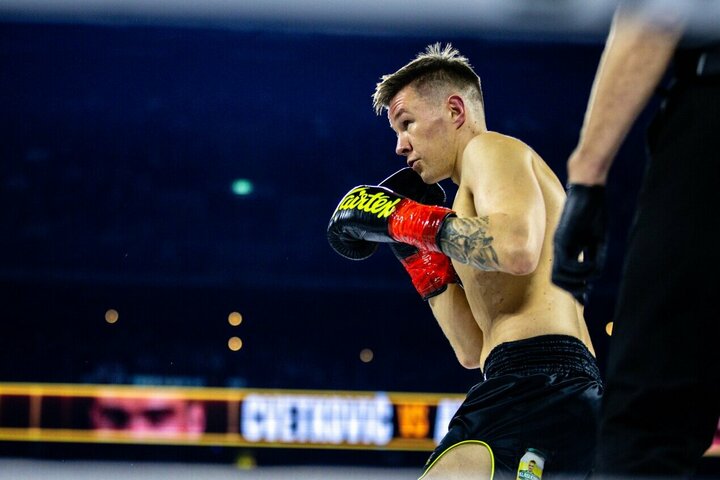 Raimondas Avlasevičius – Nikola Cvetkovičius kovos akimirka | Teodoro Biliūno / BNS foto nuotr.