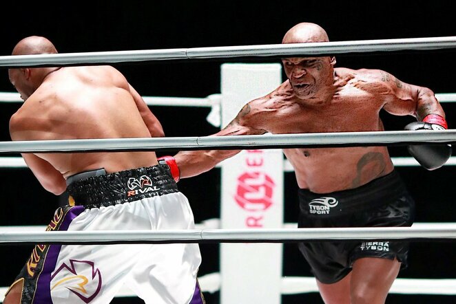 Roy Jonesas ir Mike'as Tysonas | Scanpix nuotr.