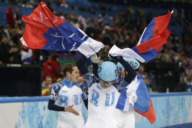 Rusijos čiuožėjai | AP/Scanpix nuotr.